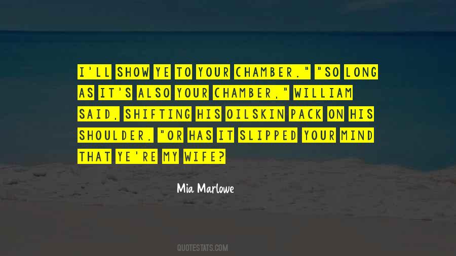 Mia Marlowe Quotes #1249928