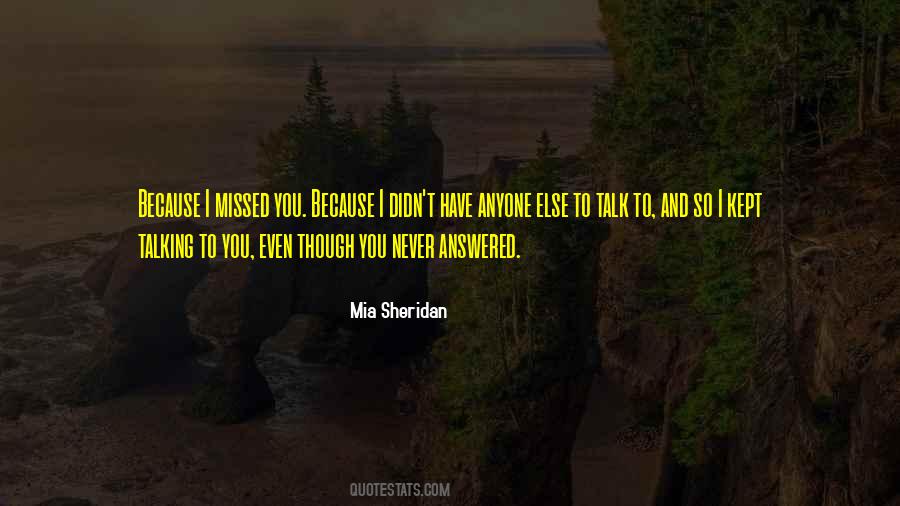 Mia Sheridan Quotes #169753
