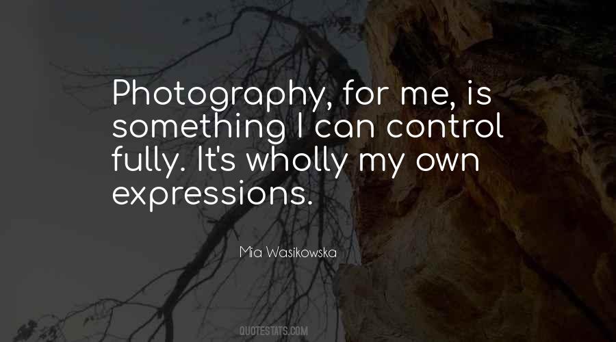 Mia Wasikowska Quotes #1605479