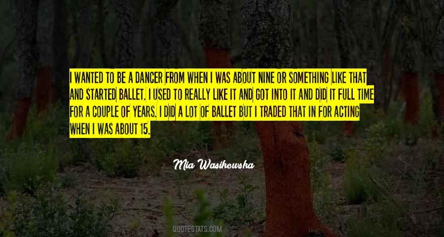 Mia Wasikowska Quotes #256106