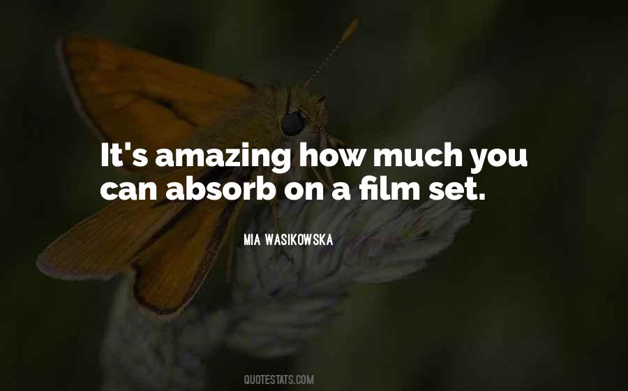 Mia Wasikowska Quotes #301531