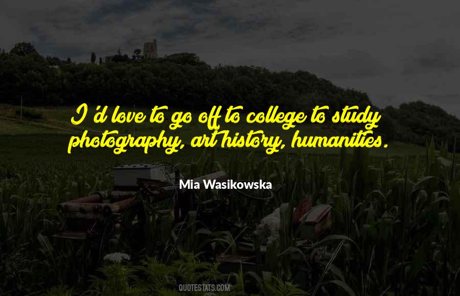 Mia Wasikowska Quotes #360422