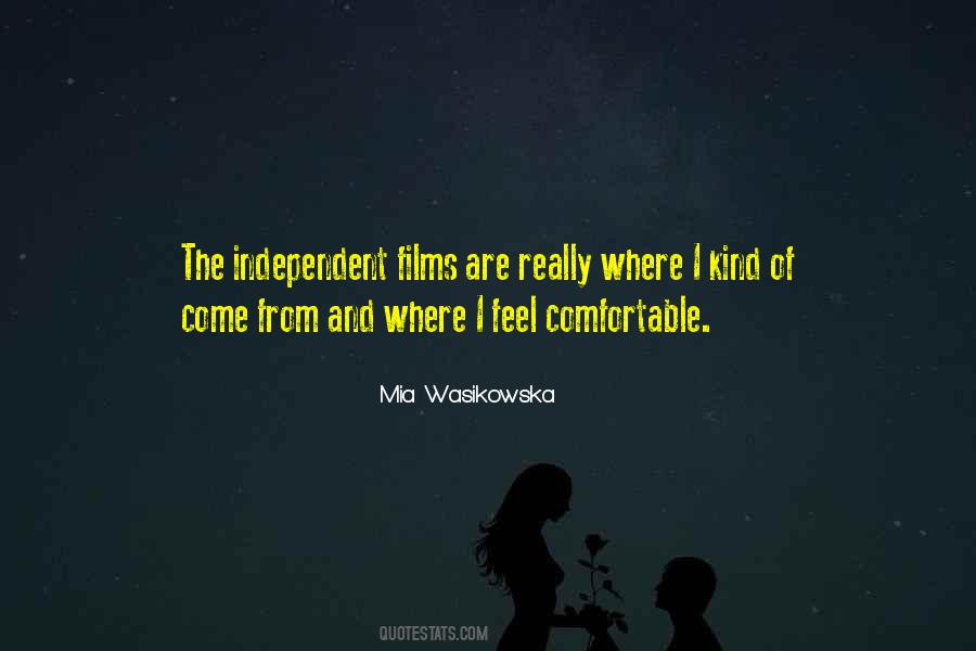 Mia Wasikowska Quotes #456788