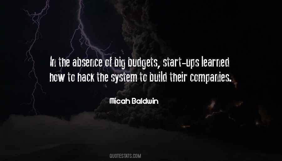 Micah Baldwin Quotes #99020