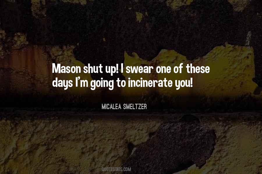 Micalea Smeltzer Quotes #1402413
