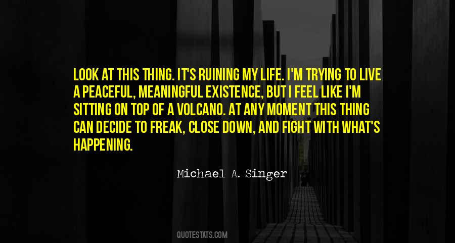 Michael A. Singer Quotes #1073124