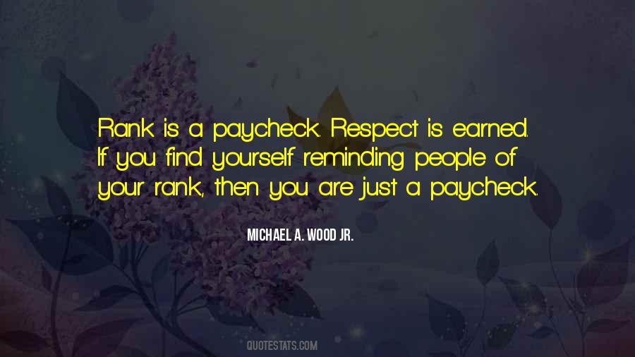 Michael A. Wood Jr. Quotes #988656