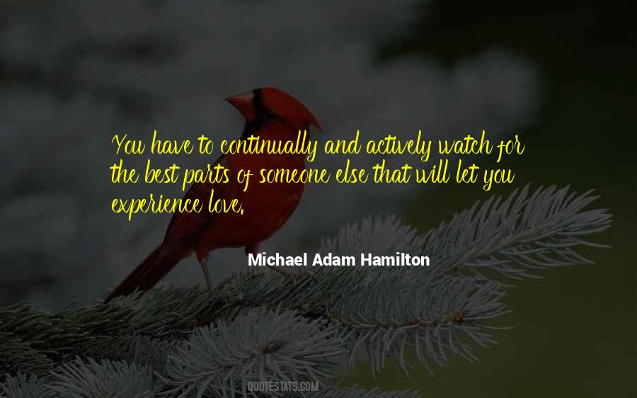 Michael Adam Hamilton Quotes #1785347