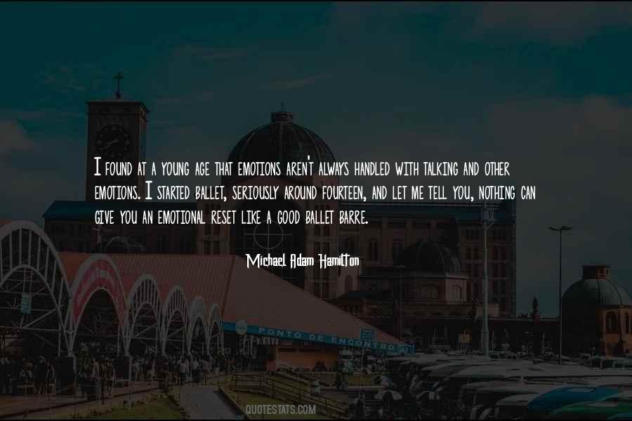 Michael Adam Hamilton Quotes #61956