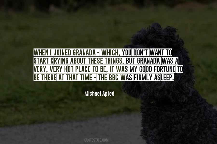 Michael Apted Quotes #476338