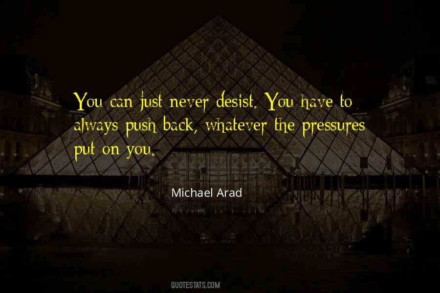 Michael Arad Quotes #1476018