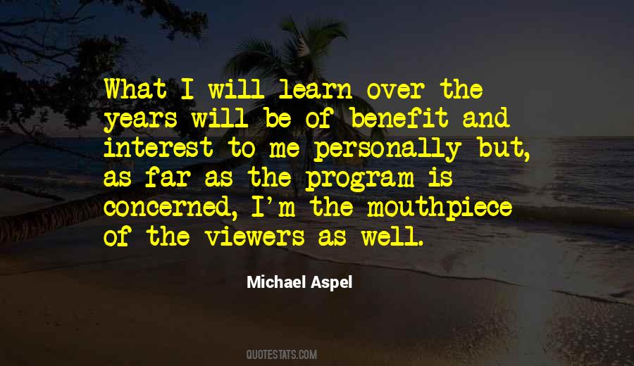 Michael Aspel Quotes #1580457