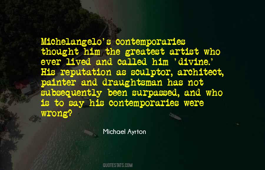 Michael Ayrton Quotes #255449