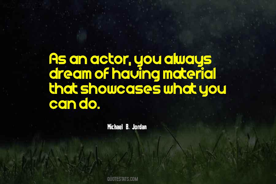 Michael B. Jordan Quotes #66798