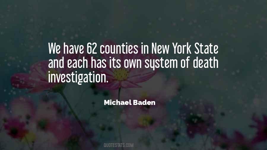 Michael Baden Quotes #1377547