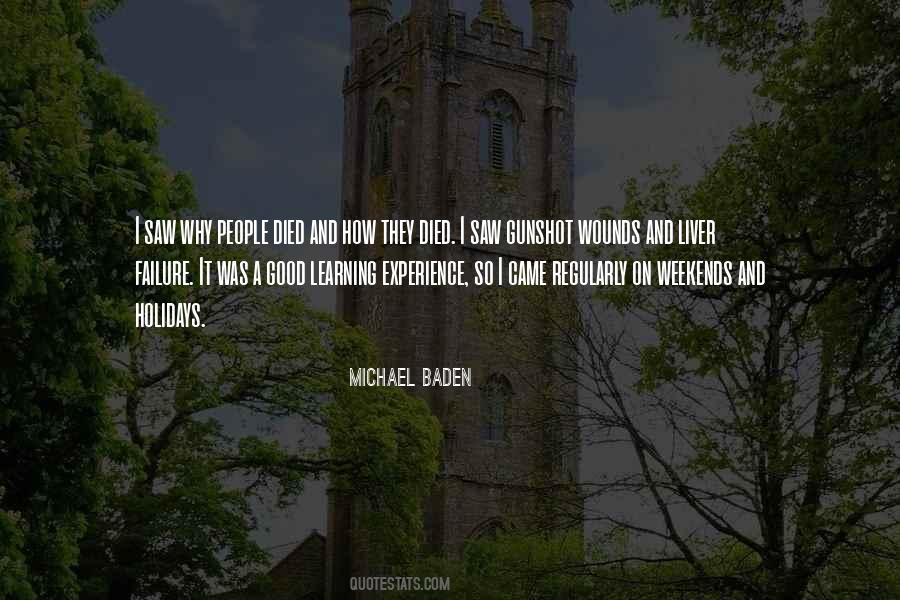 Michael Baden Quotes #1390071