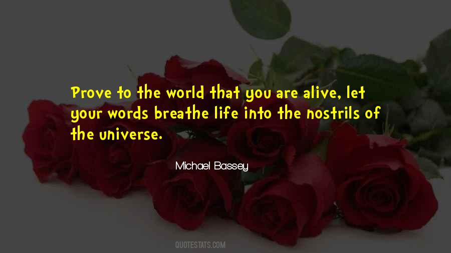 Michael Bassey Quotes #12398