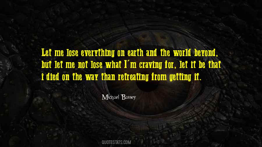 Michael Bassey Quotes #147060