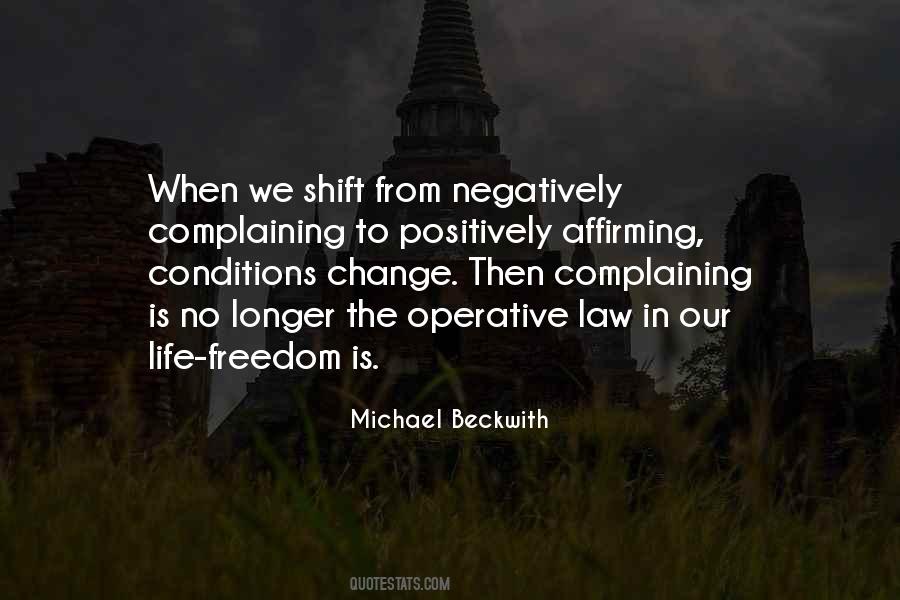 Michael Beckwith Quotes #1301457