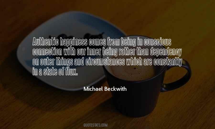 Michael Beckwith Quotes #1561117