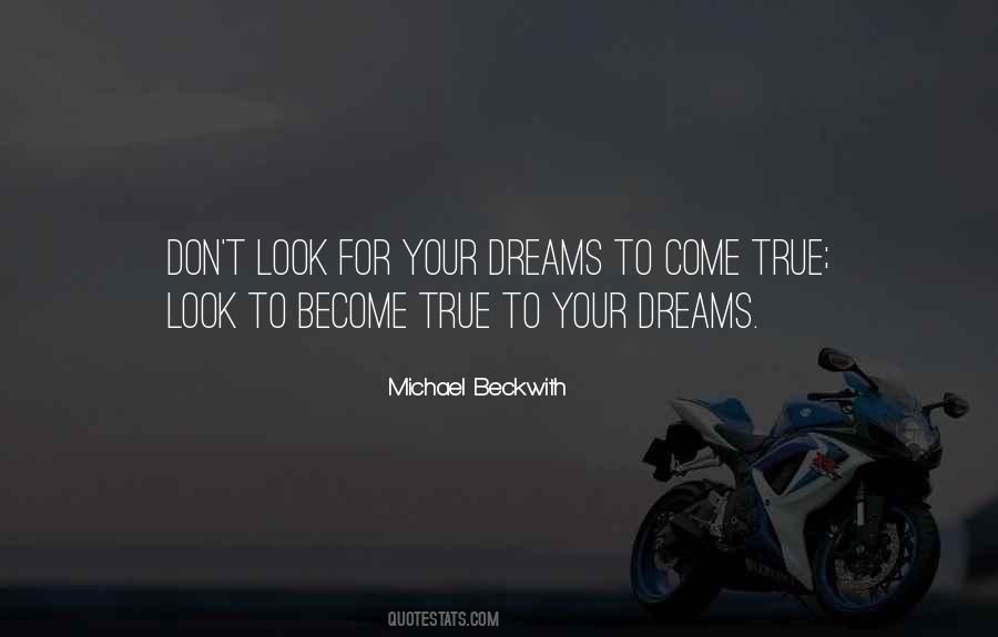 Michael Beckwith Quotes #1667221