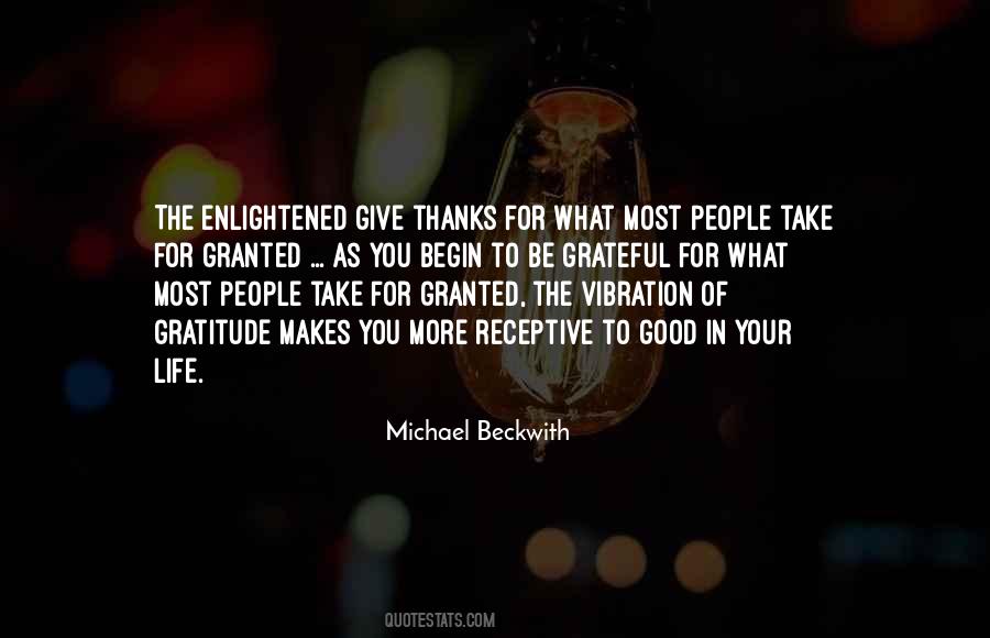 Michael Beckwith Quotes #263119