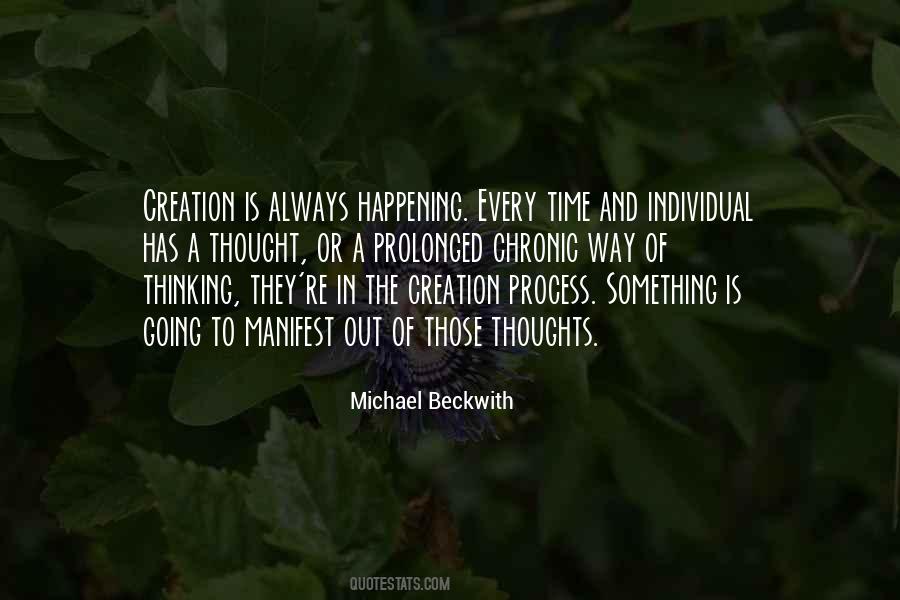 Michael Beckwith Quotes #497081