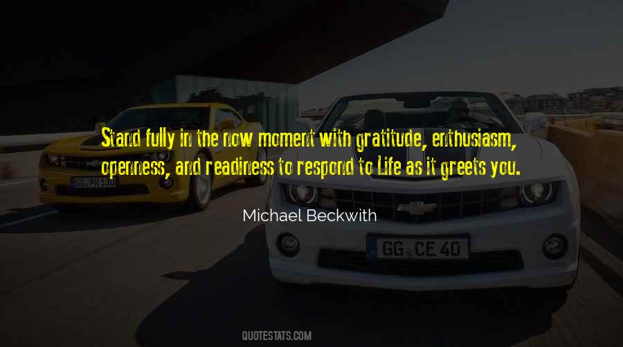 Michael Beckwith Quotes #788280