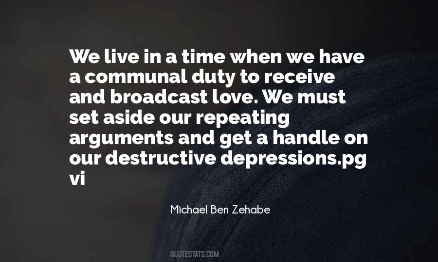 Michael Ben Zehabe Quotes #1633732