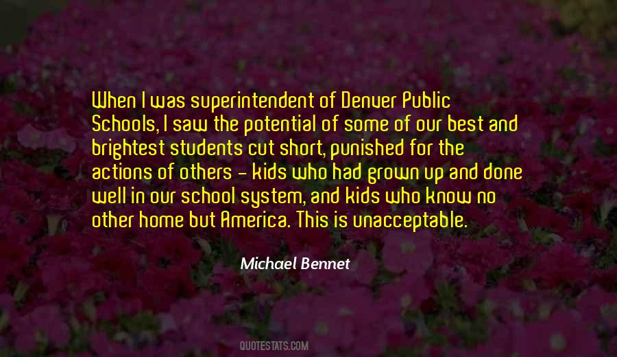 Michael Bennet Quotes #961378