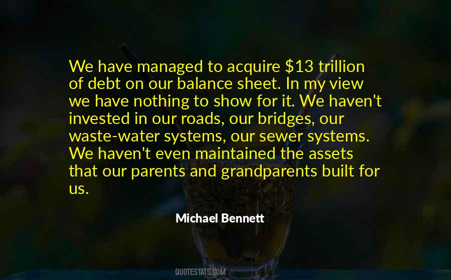 Michael Bennett Quotes #1111547