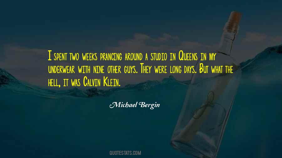Michael Bergin Quotes #1138471