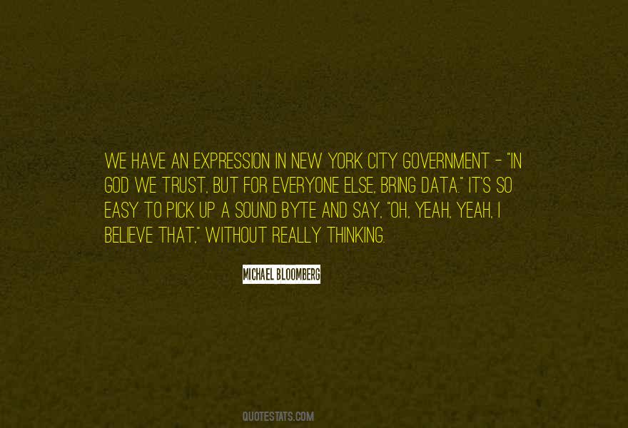 Michael Bloomberg Quotes #1721467