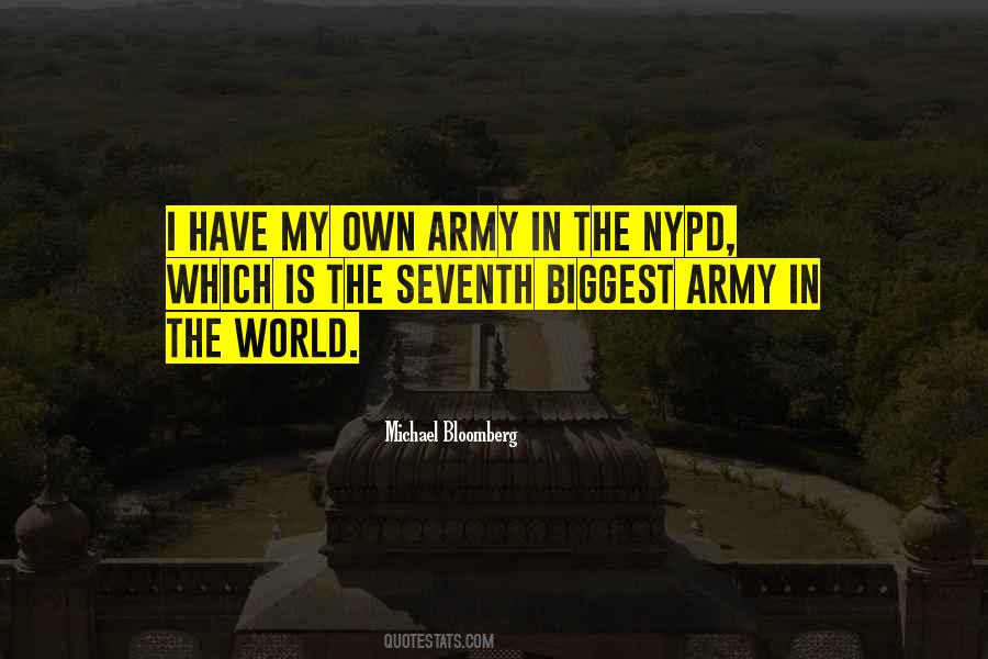 Michael Bloomberg Quotes #176397