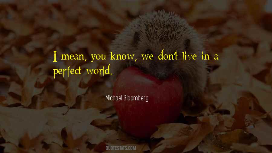 Michael Bloomberg Quotes #24989