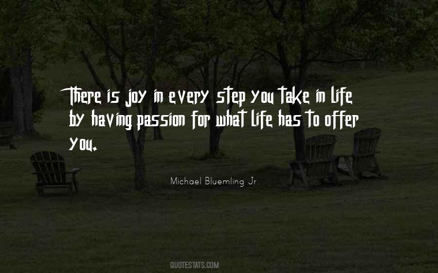 Michael Bluemling Jr. Quotes #1099165