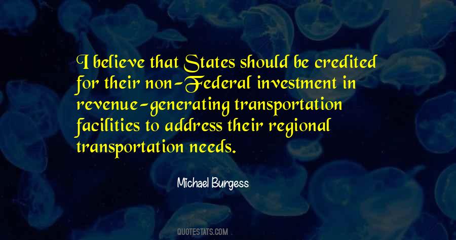 Michael Burgess Quotes #63826