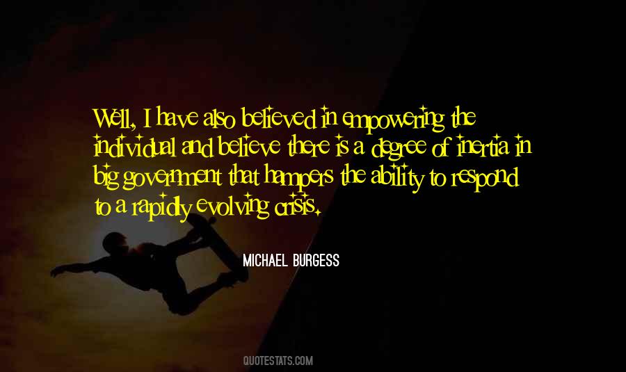 Michael Burgess Quotes #892144