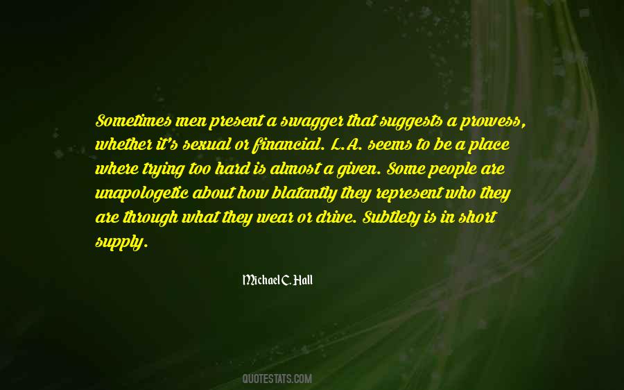 Michael C. Hall Quotes #1369881