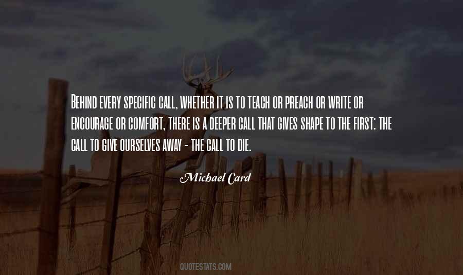 Michael Card Quotes #960680