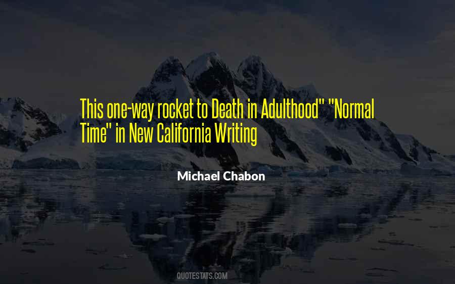 Michael Chabon Quotes #100863