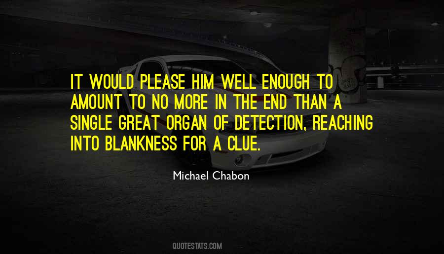 Michael Chabon Quotes #1019875