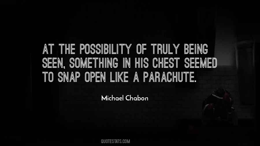 Michael Chabon Quotes #1100486