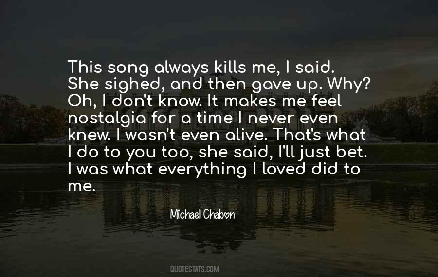 Michael Chabon Quotes #1134032