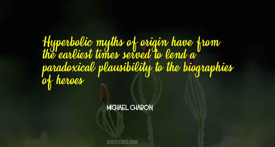 Michael Chabon Quotes #1342385