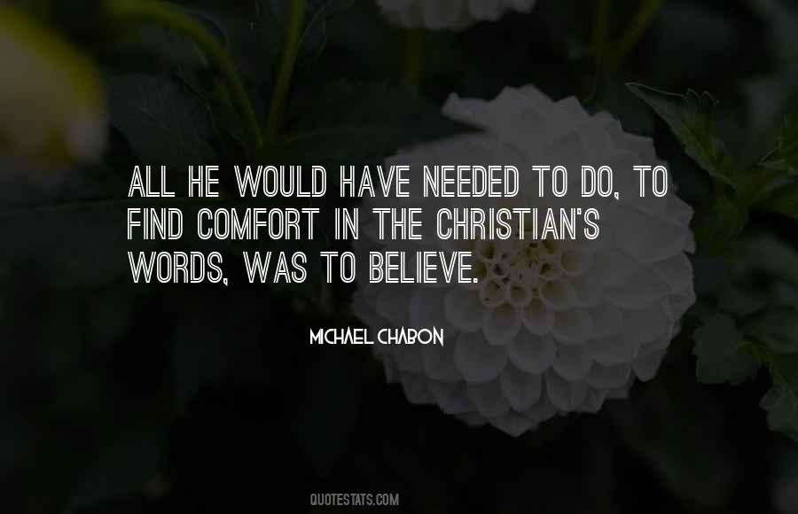 Michael Chabon Quotes #293520