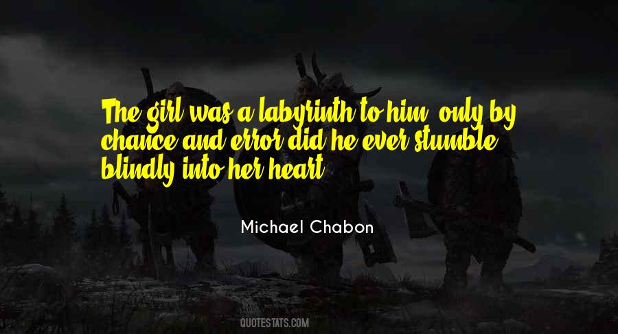 Michael Chabon Quotes #437311