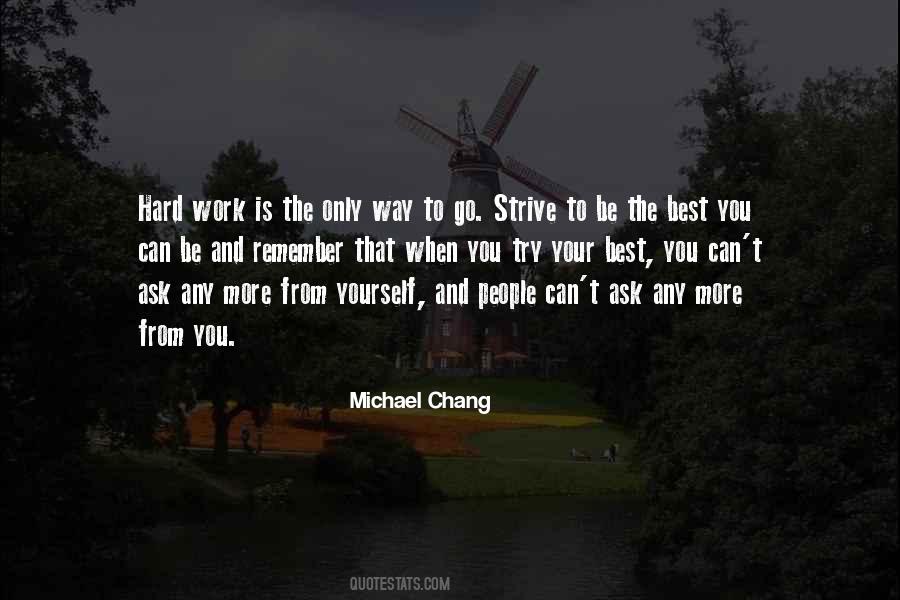 Michael Chang Quotes #288004