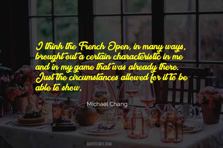 Michael Chang Quotes #757455