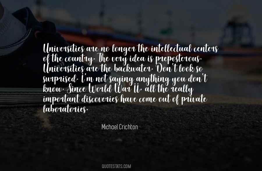 Michael Crichton Quotes #1120062